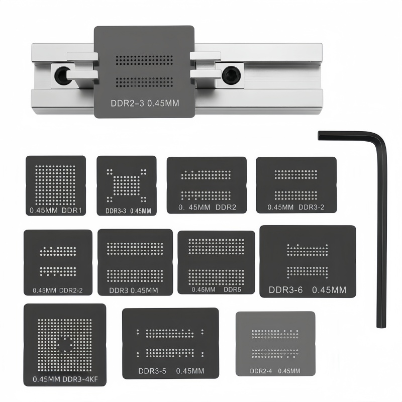 Infrared Bga Rework Station - BGA 리볼링 스텐실 픽스쳐 홀더, DDR1,