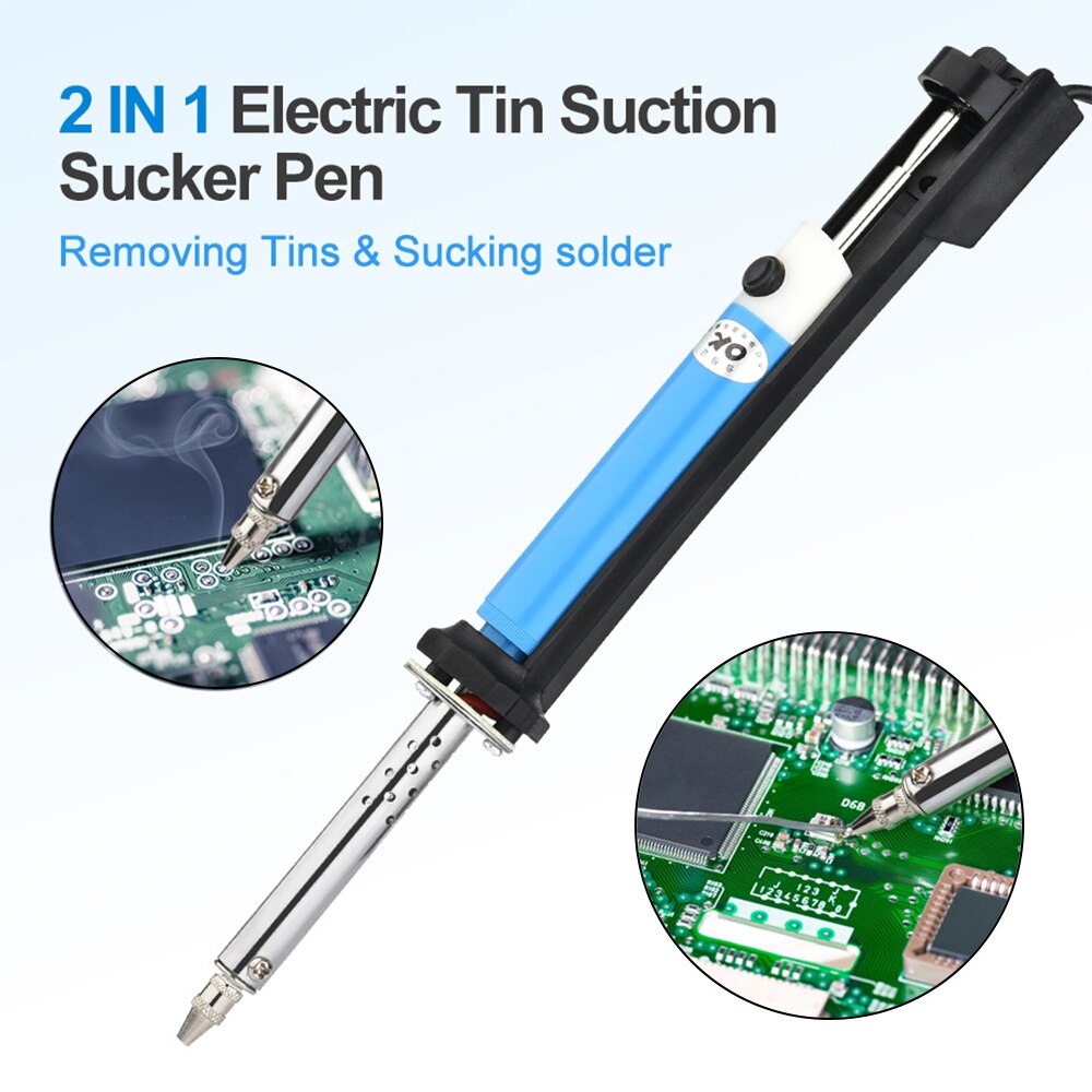 전기 납땜 제거 기계 펜 납땜 다리미, 30W PCB  - Desoldering Pump Electric Vacuum Station 리뷰 및 가격